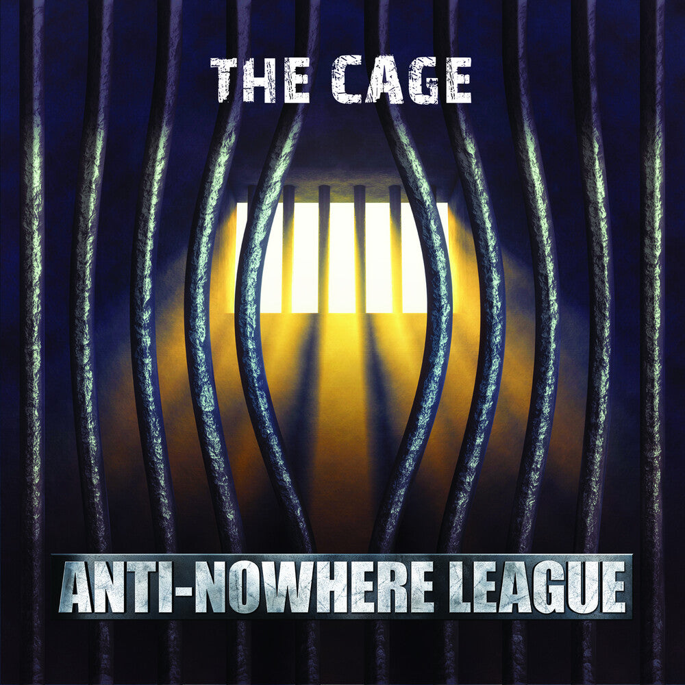the album cover for Anti-Nowhere League - Cage