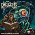 the album cover for Gruesome - Dimensions Of Horror