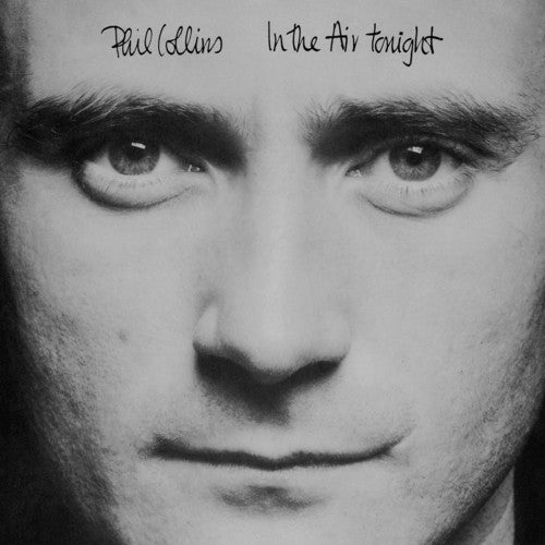 the album cover for Phil Collins - In The Air Tonight (packaged with a comic book)