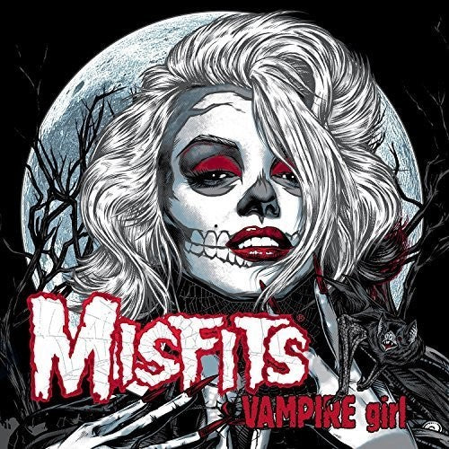 the album cover for Misfits - Vampire Girl / Zombie Girl [Vinyl Single]