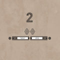 the album cover for Kevin Devine / Meredith Graves - Devinyl Splits No 2 [Vinyl Single]