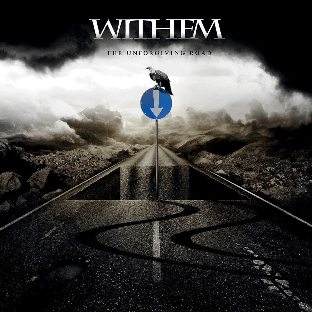 the album cover for Withem - The Unforgiving Road