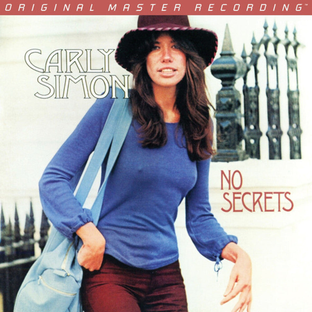 the album cover for Carly Simon - No Secrets