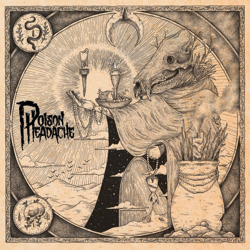 the album cover for Poison Headache - Poison Headache