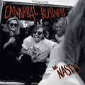 the album cover for Los Nastys - Cannibal Business