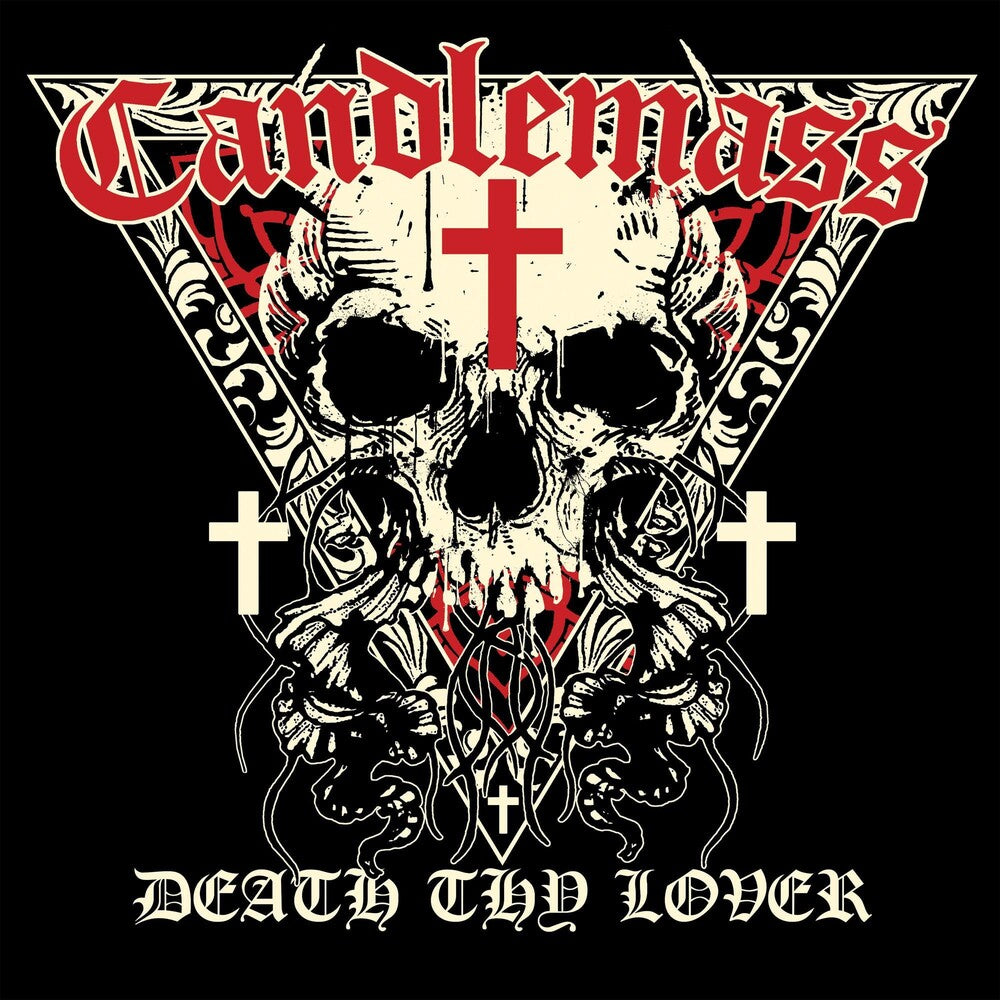 the album cover for Candlemass - Death Thy Lover