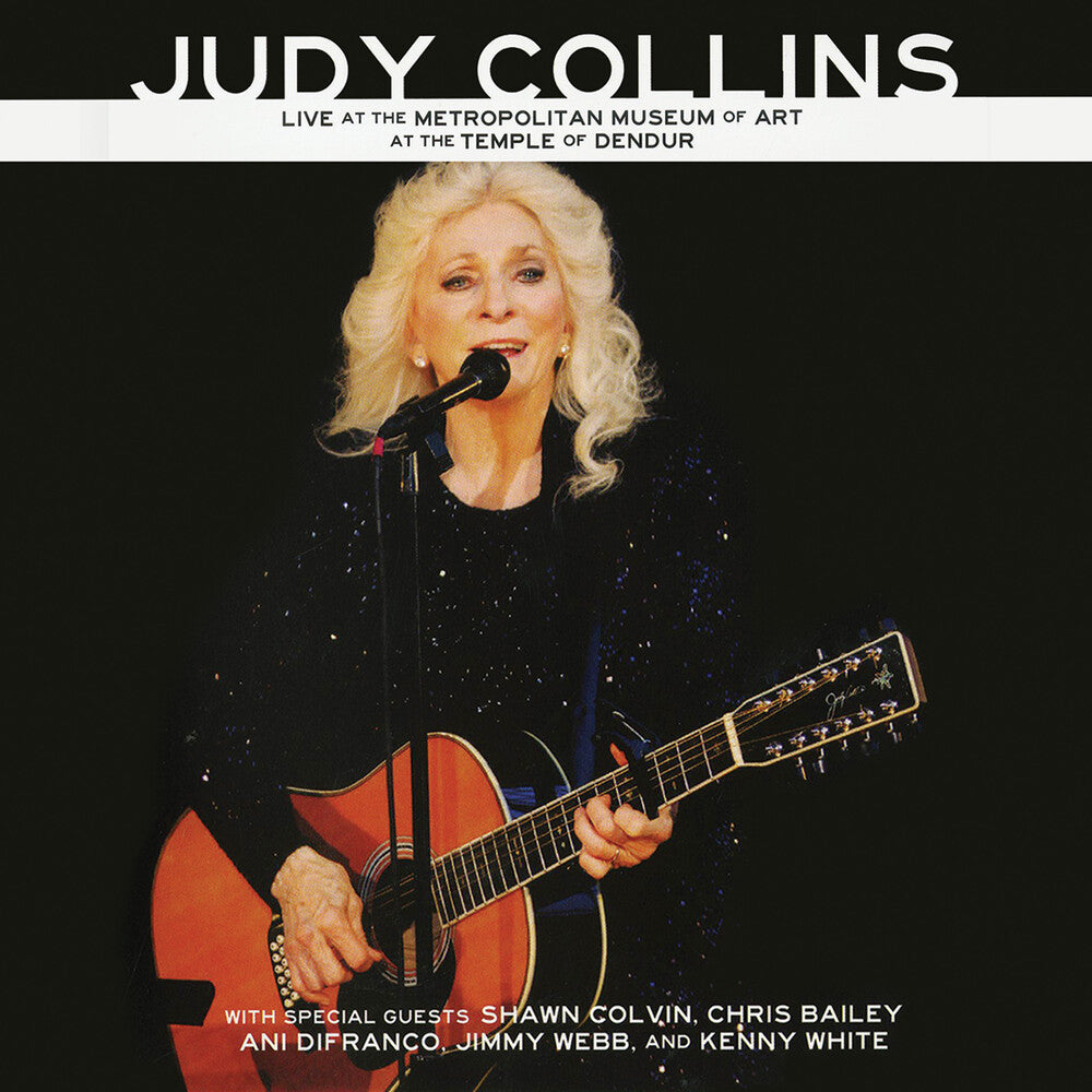 the album cover for Judy Collins - Live At The Metropolitan Museum of Art [CD+DVD]