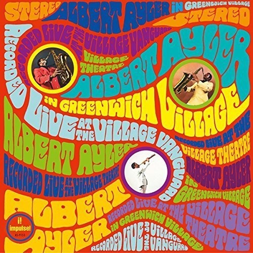 the album cover for Albert Ayler - In Greenwich Village