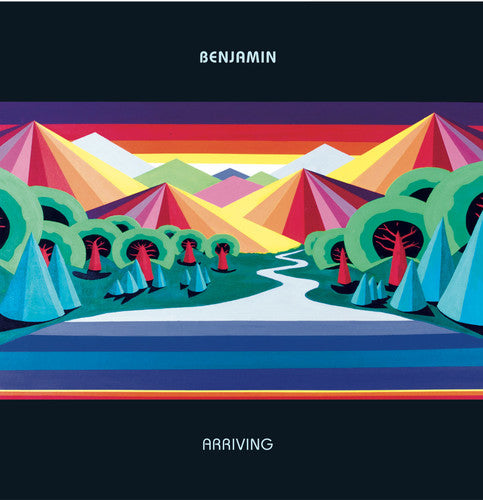 the album cover for Benjamin - Arriving