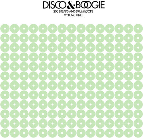 the album cover for Disco & Boogie - 200 Breaks & Drum Loops 3