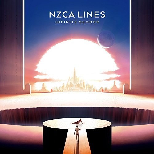 the album cover for NZCA Lines - Infinite Summer