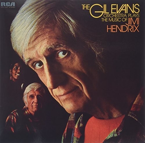 the album cover for The Gil Evans Orchestra - Plays The Music Of Jimi Hendrix [LP]