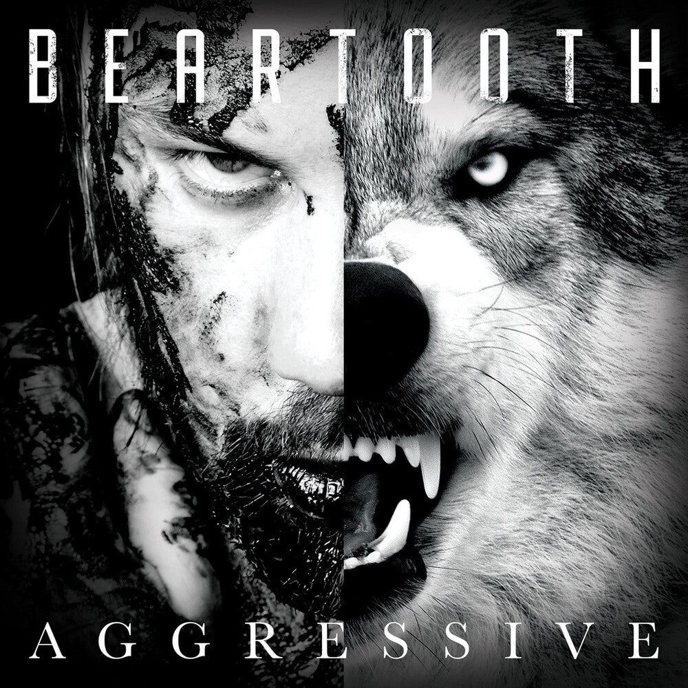 the album cover for Beartooth - Aggressive