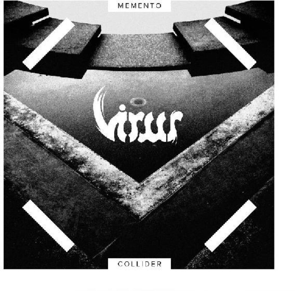 the album cover for Virus - Memento Collider