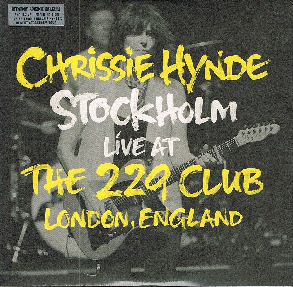 the album cover for Chrissie Hynde - Stockholm Live At The 229 Club London England 2014