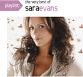 the album cover for Sara Evans - Playlist: The Very Best of Sara Evans