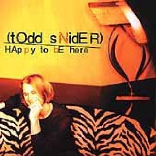 the album cover for Todd Snider - Happy to Be Here