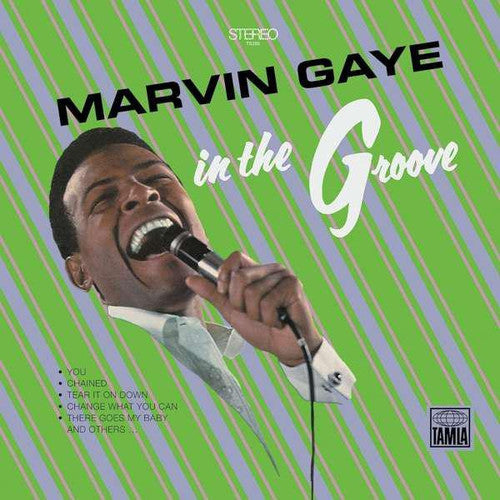 the album cover for Marvin Gaye - In The Groove [LP]