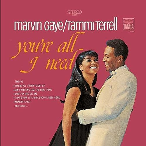 the album cover for Marvin Gaye - You're All I Need (with Tammi Terrell) [LP]
