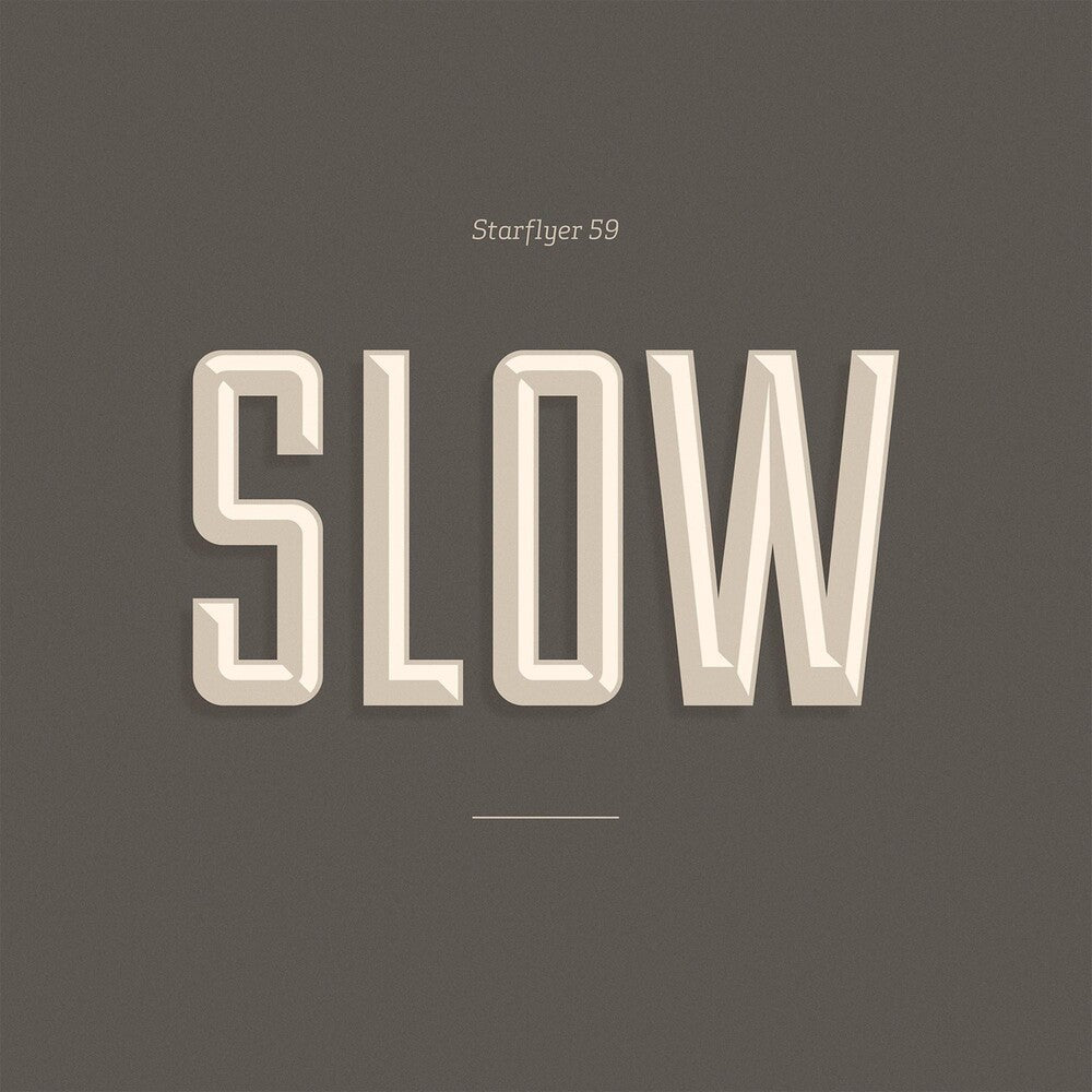 the album cover for Starflyer 59 - Slow