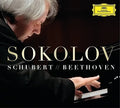 the album cover for Grigory Sokolov - Schubert & Beethoven