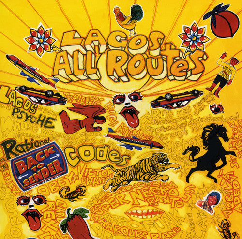 the album cover for Lagos All Routes / Various Reis - Lagos All Routes / Various [Reissue]