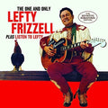 the album cover for Lefty Frizzell - One & Only Lefty Frizzell / Listen to Lefty