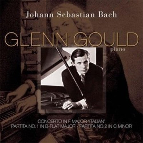 the album cover for Johann Bach Sebastian - Concerto in F Major Italian / Partita a in B-Flat