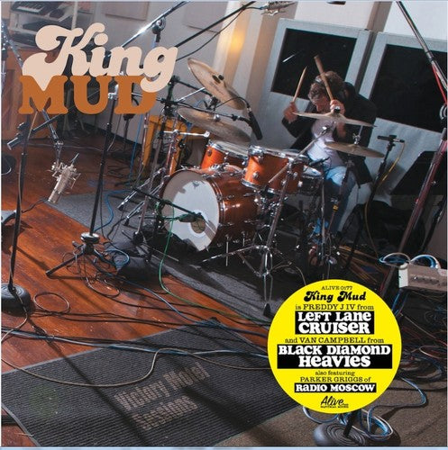 the album cover for King Mud - Victory Motel Sessions