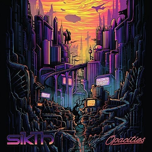 the album cover for Sikth - Opacities