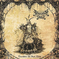 the album cover for Invocation Spells - Descendent the Black Throne