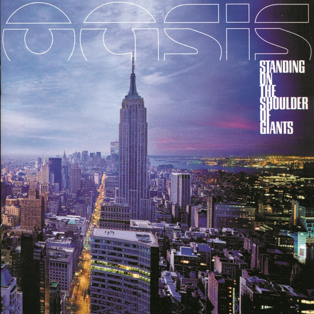 the album cover for Oasis - Standing On The Shoulder Of Giants