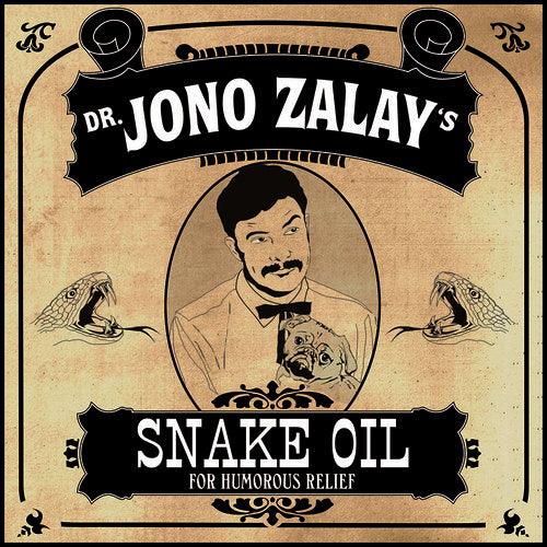 the album cover for Jono Zalay - Snake Oil