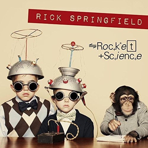 the album cover for Rick Springfield - Rocket Science