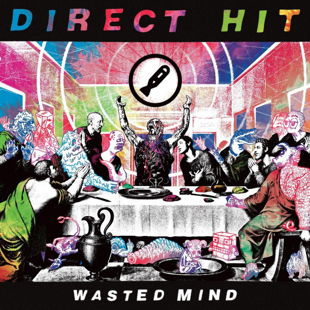 the album cover for Direct Hit! - Wasted Mind [LP]