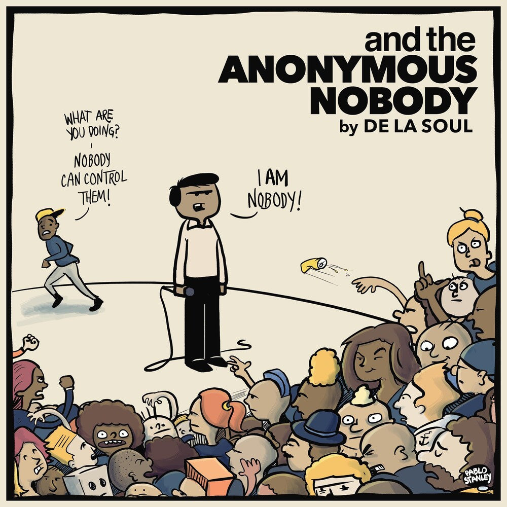 the album cover for De La Soul - And The Anonymous Nobody