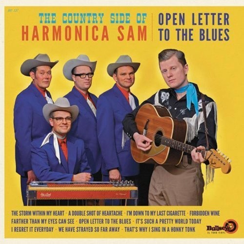 the album cover for Country Side Of Harmonica Sam - Open Letter to the Blues
