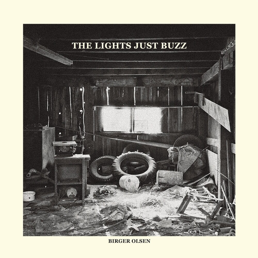 the album cover for Birger Olsen - The Lights Just Buzz