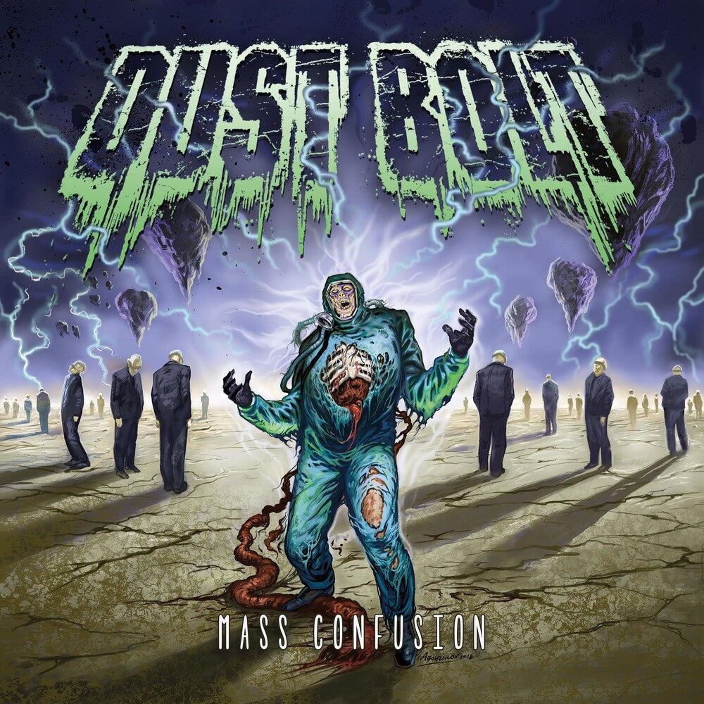 the album cover for Dust Bolt - Mass Confusion