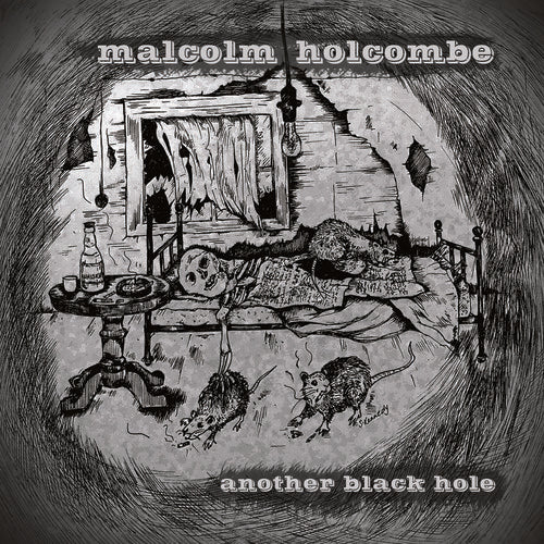 the album cover for Malcolm Holcombe - Another Black Hole