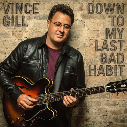 the album cover for Vince Gill - Down to My Last Bad Habit