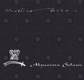 the album cover for Muslimgauze - Abyssinia Selasie [Limited Edition]