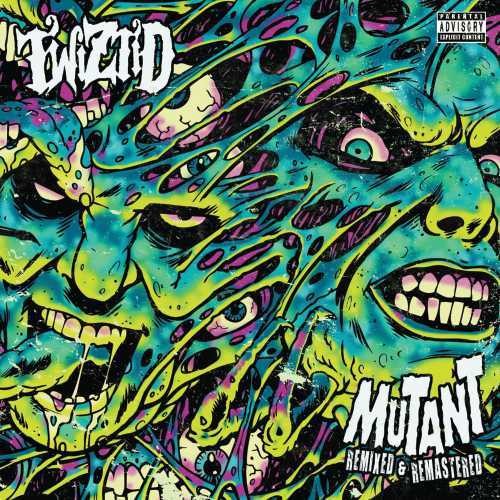 the album cover for Twiztid - Mutant Remixed & Remastered
