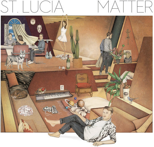 the album cover for St Lucia - Matter