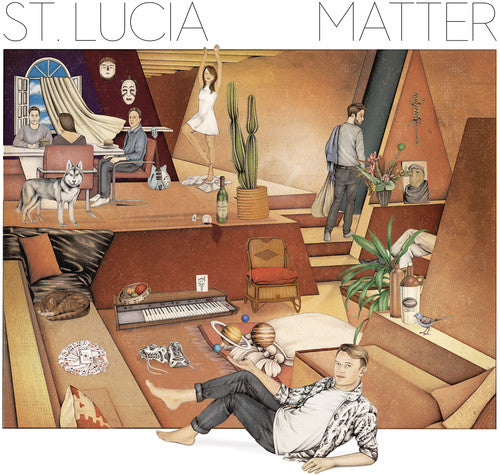 the album cover for St Lucia - Matter [Vinyl]
