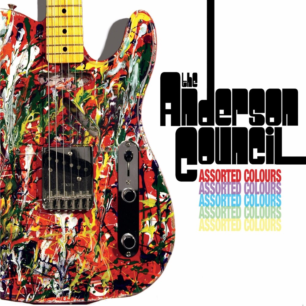 the album cover for The Anderson Council - Assorted Colours