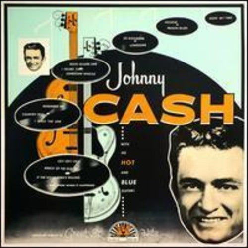 the album cover for Johnny Cash - Hot & Blue Guitar [Vinyl]