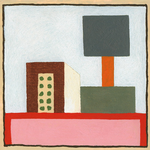 the album cover for Pierre Bastien - Blue As An Orange
