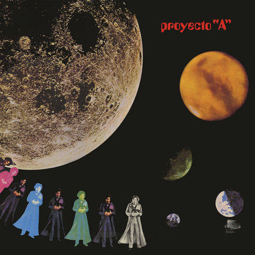 the album cover for Proyecto A - Proyecto A + Proyecto B