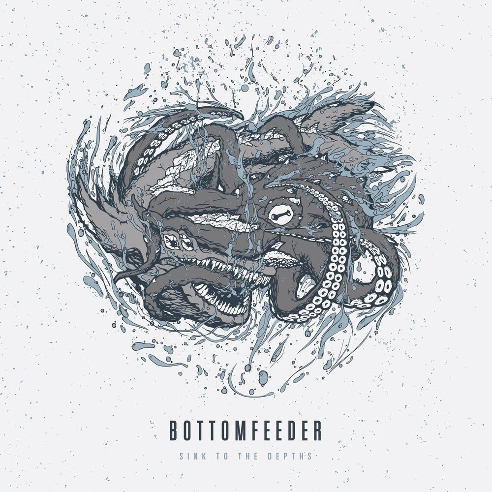 the album cover for Bottomfeeder - Sink To The Depths [Colored Vinyl]